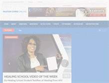 Tablet Screenshot of mail.pastorchrisonline.org